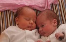 Alexander and Dylan were born via emergency c-section at 35 weeks.