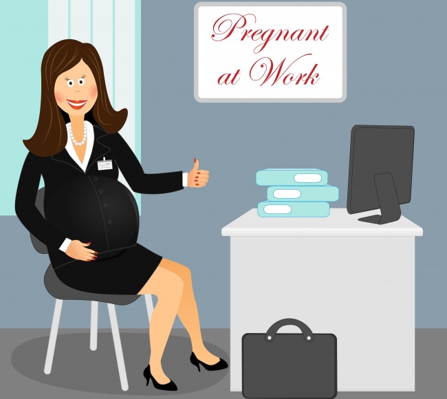 tips for the working pregnant girl