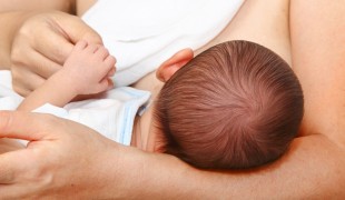 Breastfeeding used to stimulate senses